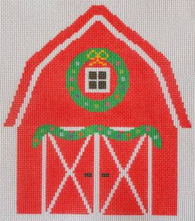 Red Barn Standup by Stitch Rock Designs (thumbnail)