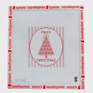 First Christmas - Pink by Goodpoint Needlepoint (thumbnail)