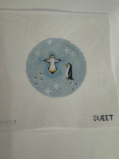 Snow Angel Penguins by The Gingham Stitchery (thumbnail)
