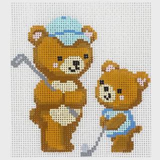 Golf Buddy Bears by Atlantic Blue Canvas (thumbnail)