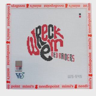 Texas Tech Helmet by Wipstitch Needleworks (thumbnail)