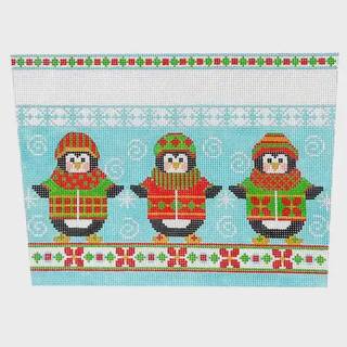 Penguin Stocking Cuff by Danji Designs (thumbnail)