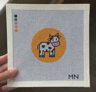 Cow Canvas by Magnolia Needlepoint (thumbnail)