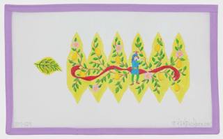 Christmas Pear Ornament - Day 11 by Kate Dickerson Needlepoint Collections (thumbnail)