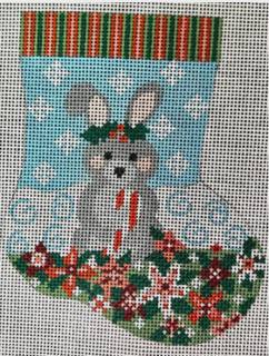Baby Bunny Mini Stocking by Danji Designs (thumbnail)