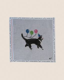 Party Tuxedo Cat Canvas by Sunday Shoppe (thumbnail)