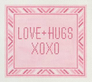 love + hugs canvas by Initial K Studio (thumbnail)
