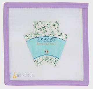 3D Bleu Cheese Wedge by Stitch Style Needlepoint (thumbnail)
