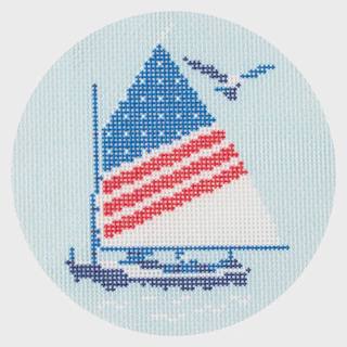 Regatta Rounds, Sailing Dinghy by Kirk and Bradley (thumbnail)