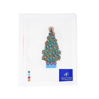 Pretzel Christmas Tree by Anne Fisher Needlepoint (thumbnail)