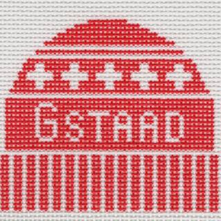 Gstaad Switzerland Hat - Trunk Show by Doolittle Stitchery (thumbnail)