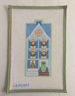 Christmas village blue house on 13 Mesh by Le Point Studio (thumbnail)