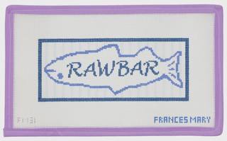 Raw Bar by Frances Mary Needlepoint (thumbnail)