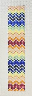 Bargello Key Fob by Anne Fisher Needlepoint (thumbnail)