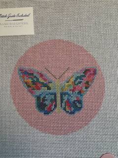 Butterfly on Pink by Nash and Daughters (thumbnail)