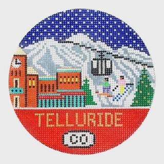 Telluride CO Round by Doolittle Stitchery (thumbnail)