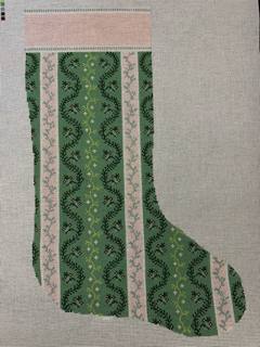 Victorian Garden Stocking by Dogwood Needlepoint (thumbnail)