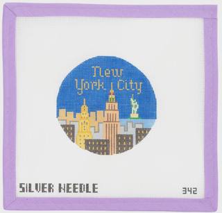 New York City by Kelly Clark Needlepoint (Colonial Needle) (thumbnail)