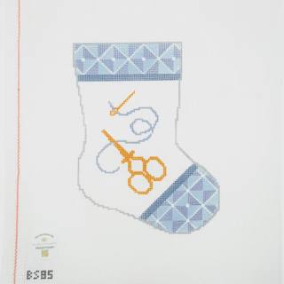 Scissors and Thread Mini Bauble Stocking by KCN Designers (thumbnail)