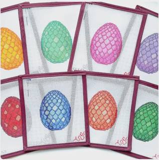 Spellbound Stitchery Sapphire Eggs by Spellbound Stitchery (thumbnail)