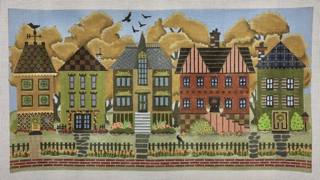 autumn houses by Melissa Shirley Designs (thumbnail)