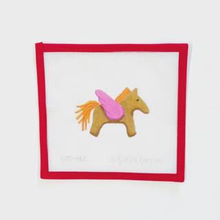 Pegasus - brown by Kate Dickerson Needlepoint Collections (thumbnail)
