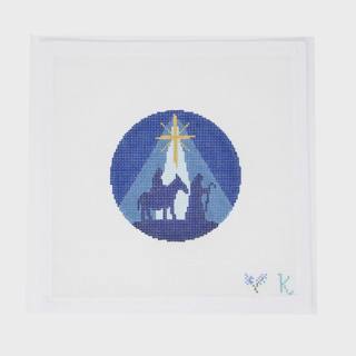 Mary & Joseph Nativity Ornament by NDLPT Designs (thumbnail)