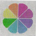 KCN Designers Color Wheel Starter Needlepoint Canvas by KCN Designers (thumbnail)