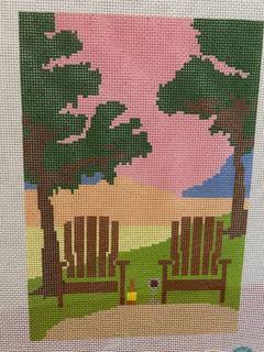 At the Lake by Atlantic Blue Canvas (thumbnail)