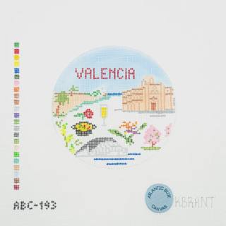 Valencia Round by Atlantic Blue Canvas (thumbnail)