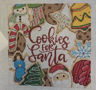 Cookies for Santa Pillow by Laura Love Designs (thumbnail)