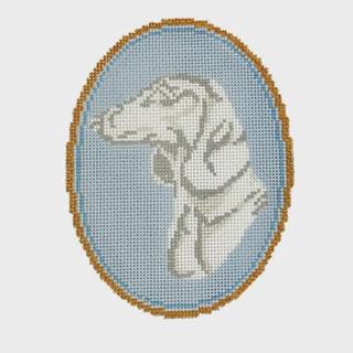 The Dachshund Cameo by Atlantic Blue Canvas (thumbnail)