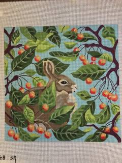 Rabbit in Bittersweet by Liz Goodrick-Dillon (Tapestry Tent, via Susan Roberts) (thumbnail)