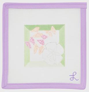 Sand Dollar Shadow Box Coaster by Lycette Designs (thumbnail)