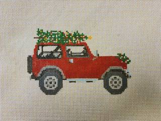 jeep, holiday by Wipstitch Needleworks (thumbnail)
