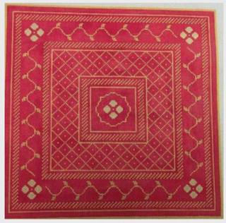 Whimsy and Grace Wg11350 13 mesh N's Bee Companion Coral Pillow by Whimsy and Grace (thumbnail)