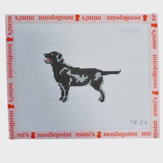 Quincy Black Labrador by Pip & Roo Needleworks (thumbnail)