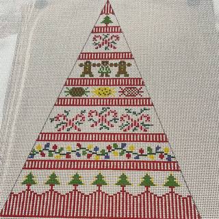 Christmas Tree with Ornaments on 18 by Tina Griffin Designs (thumbnail)