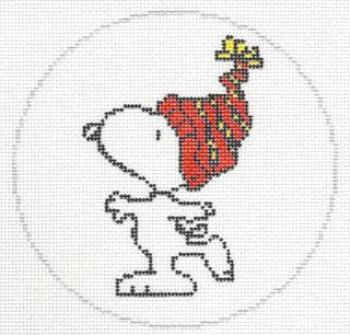 Snoopy Stocking Cap by Officially Needlepoint (thumbnail)