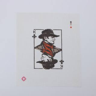 John Wayne Movie Card by Bexar Needleworks (thumbnail)