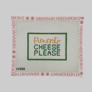 Pimento Cheese Please by Stitch Style Needlepoint (thumbnail)