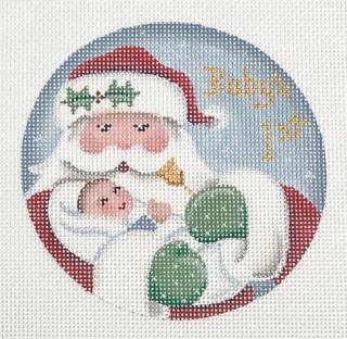 baby's first christmas ornament by Rebecca Wood Designs (thumbnail)