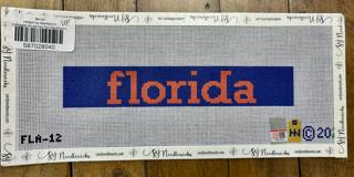 University of Florida - Collegiate Series Key Fob Needlepoint Canvas by Hedgehog Needlepoint (thumbnail)