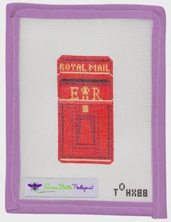 Royal Mail Post Box by Susan Battle Needlepoint (thumbnail)