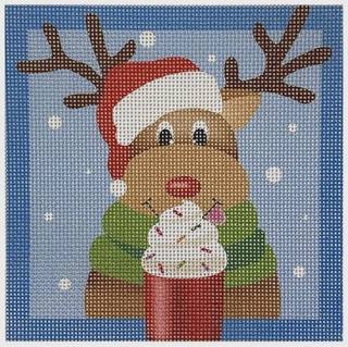 Reindeer Square by Pepperberry Designs (thumbnail)