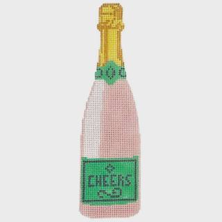 Cheers Champagne Ornament by Initial K Studio (thumbnail)