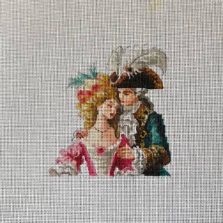 Renaissance Couple Canvas by Colors of Praise Art Studio (thumbnail)