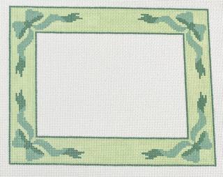 bow frame, green by Penny Linn Designs (thumbnail)