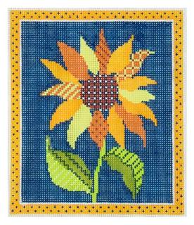 Shelly Tribbey FL50B Sunflower 13 mesh by Shelly Tribbey Designs (thumbnail)