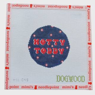 Hotty Toddy Round by Dogwood Needlepoint (thumbnail)